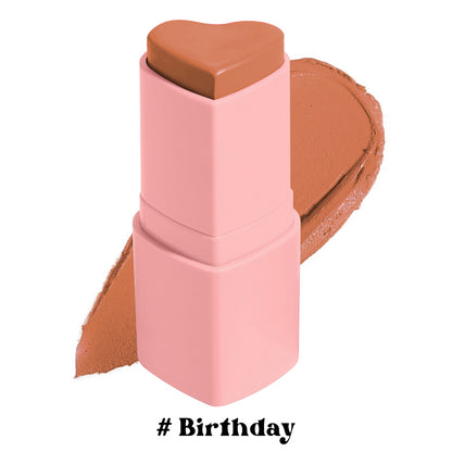 Heart Shape Blush Stick