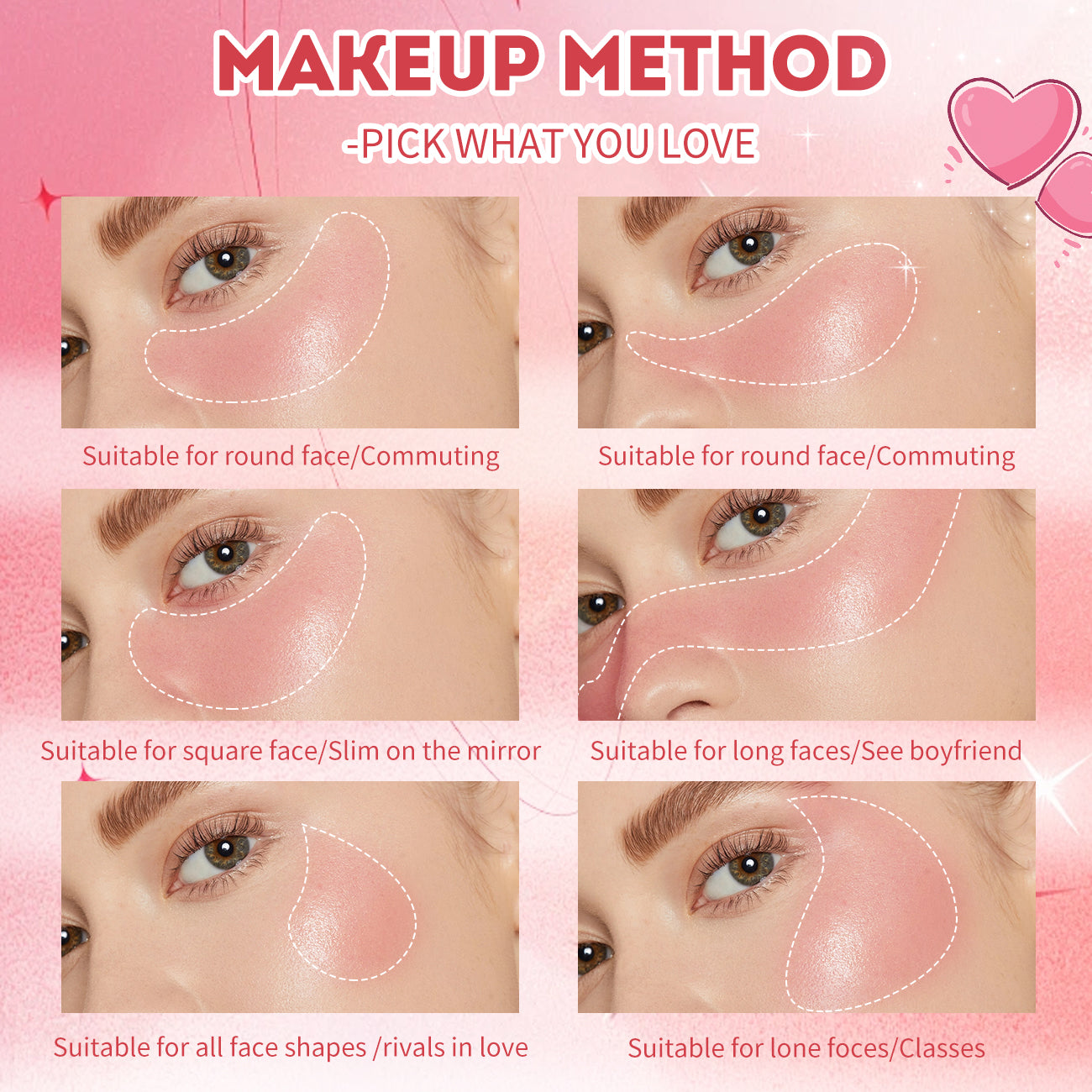 Baked Blusher Contour and Blush Palette