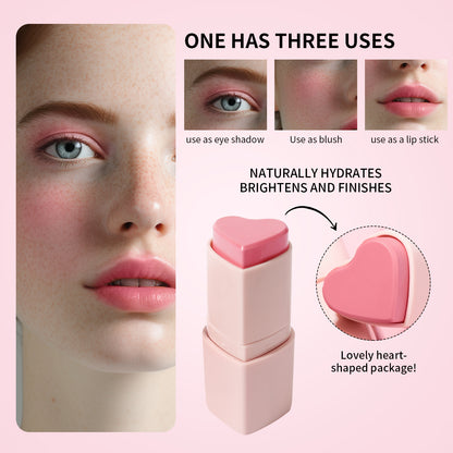 Heart Shape Blush Stick