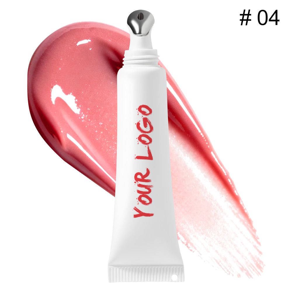 Metallic-Head Lip Gloss