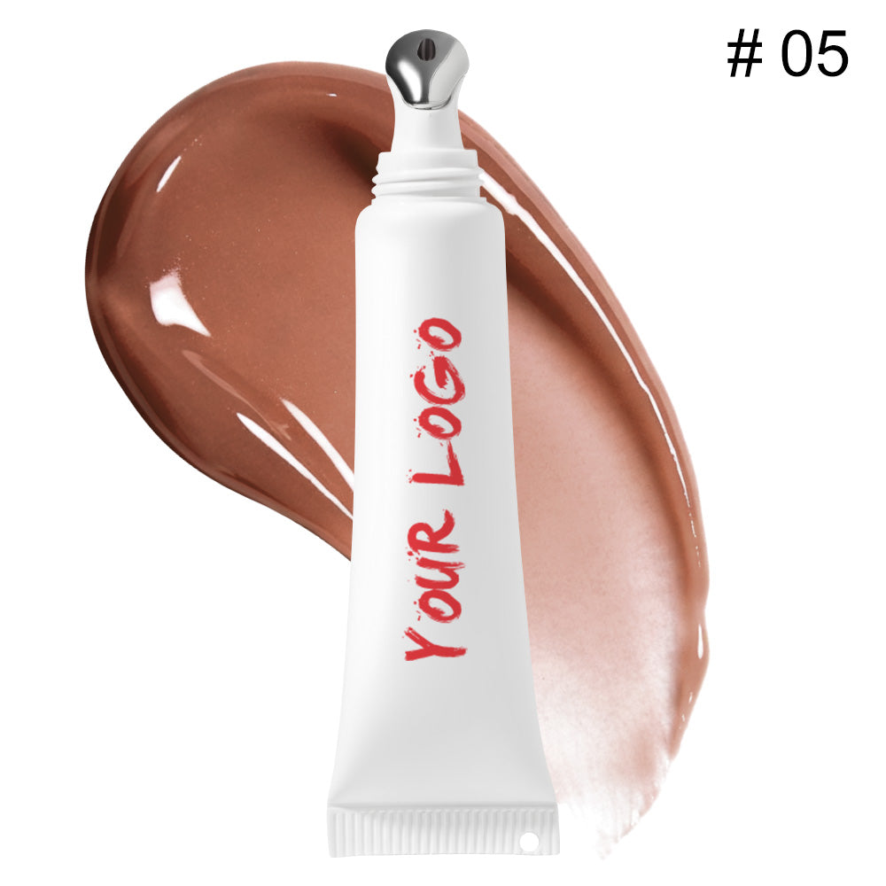 Metallic-Head Lip Gloss