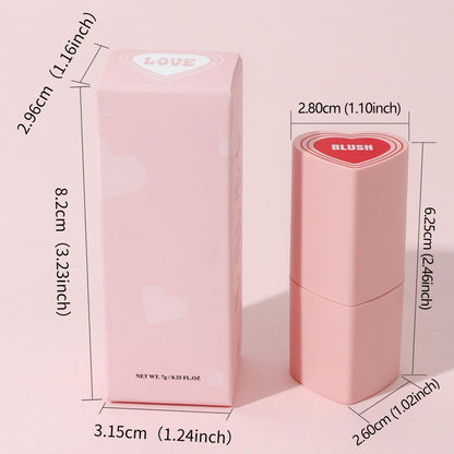 Heart Shape Blush Stick