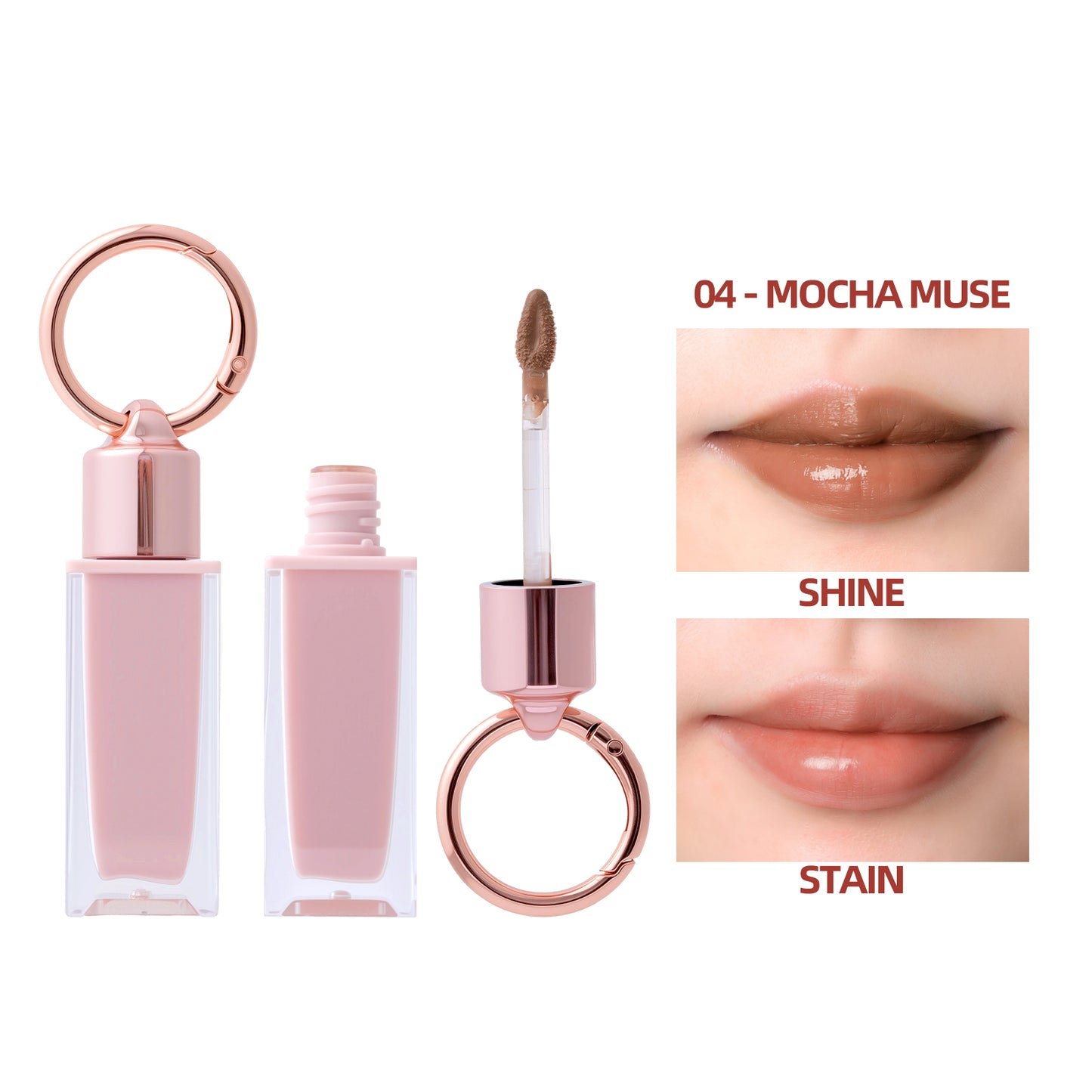 Keychain Serum Lip Glaze