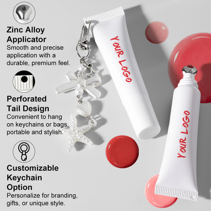 Metallic-Head Lip Gloss