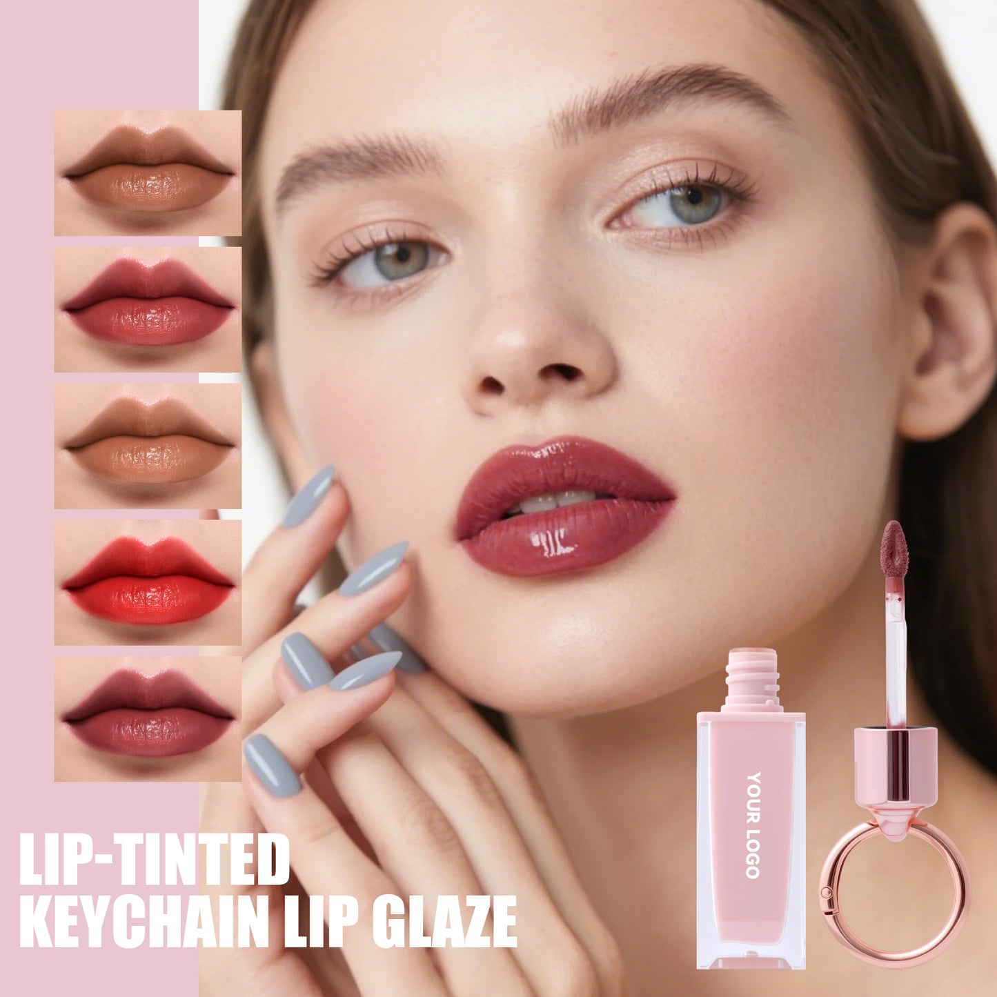 Keychain Serum Lip Glaze